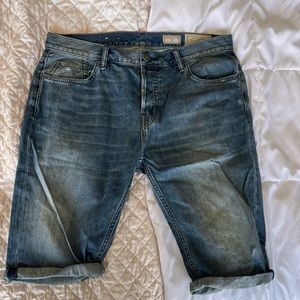 ALL SAINTS Demin Shorts size 34